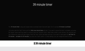 39.minute-timer.com thumbnail
