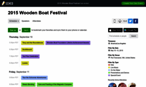 39thwoodenboatfestival2015.sched.org thumbnail