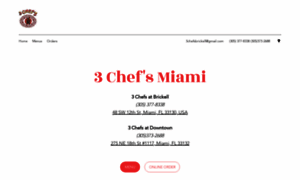 3chefs-mia.com thumbnail