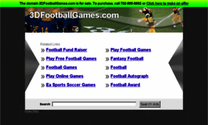 3dfootballgames.com thumbnail