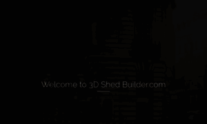 3dshedbuilder.com thumbnail