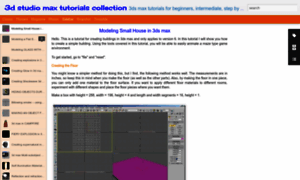 3dstudiomaxtutorials.blogspot.com thumbnail
