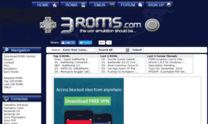 3roms.com thumbnail