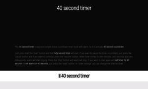 40.second-timer.com thumbnail