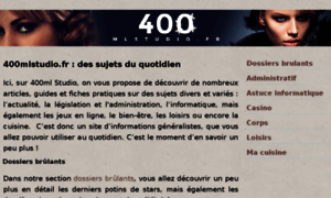 400mlstudio.fr thumbnail