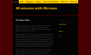 40minuteswithnirvana.wordpress.com thumbnail