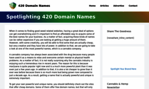 420domainnames.com thumbnail