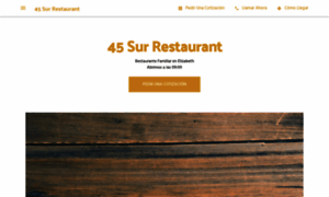 45-sur-restaurant.negocio.site thumbnail