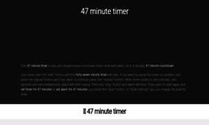 47.minute-timer.com thumbnail