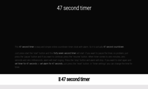 47.second-timer.com thumbnail