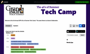 4csofsummertechcamp2016.sched.org thumbnail