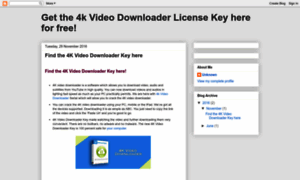 4kvideodownloaderlicensekey.blogspot.in thumbnail