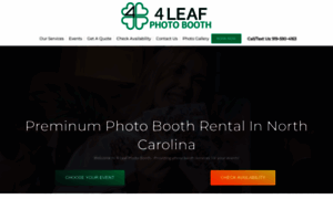 4leafphotobooth.com thumbnail