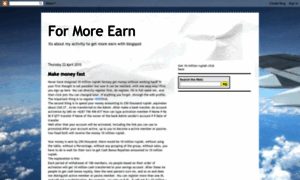 4moreearn.blogspot.com thumbnail