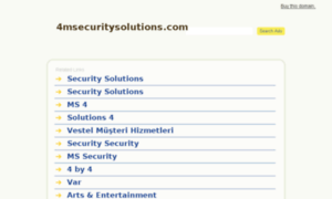 4msecuritysolutions.com thumbnail