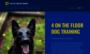 4onthefloordogtraining.com thumbnail