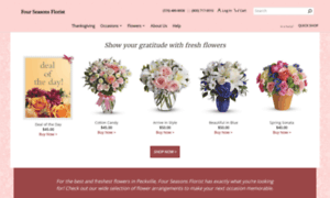 4seasonsflorist.com thumbnail