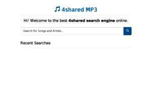 4sharedmp3.org thumbnail