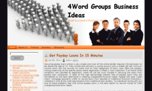 4wordgroups.org thumbnail
