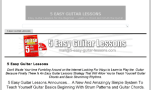 5-easy-guitar-lessons.com thumbnail