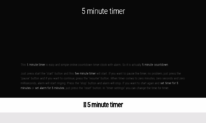 5.minute-timer.com thumbnail