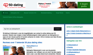 50-dating.nl thumbnail