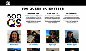 500queerscientists.com thumbnail
