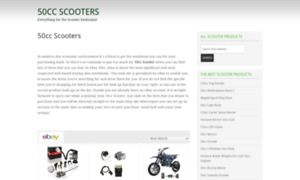 50cc-scooter.com thumbnail