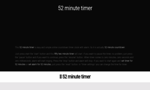 52.minute-timer.com thumbnail