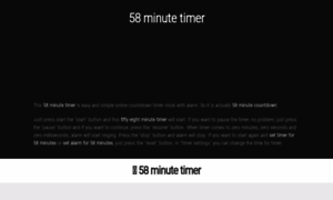 58.minute-timer.com thumbnail