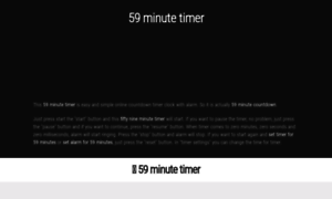 59.minute-timer.com thumbnail