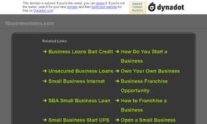 5businessloans.com thumbnail