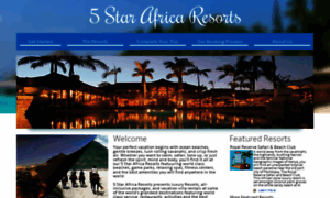 5starafricaresorts.com thumbnail