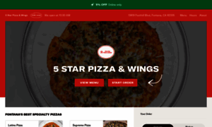 5starpizzaontario.com thumbnail