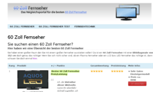 60-zoll-fernseher.com thumbnail