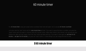 60.minute-timer.com thumbnail