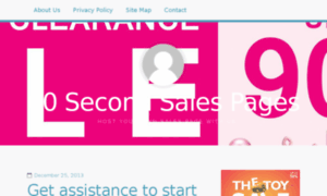 60secondsalespages.com thumbnail