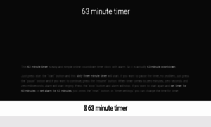 63.minute-timer.com thumbnail