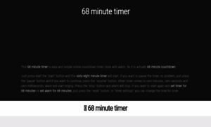 68.minute-timer.com thumbnail