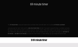 69.minute-timer.com thumbnail