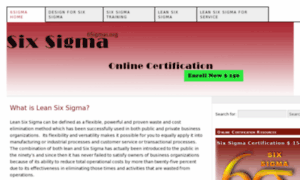 6sigmas.org thumbnail