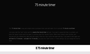 75.minute-timer.com thumbnail