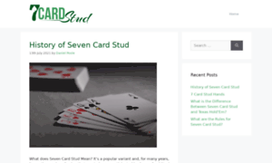 7cardstud.org thumbnail