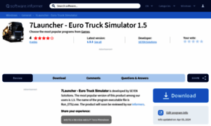 7launcher-euro-truck-simulator.software.informer.com thumbnail