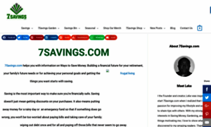 7savings.com thumbnail