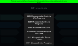 8051projects.info thumbnail