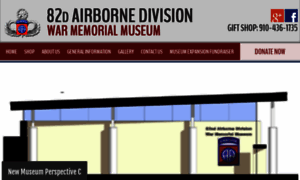 82ndairbornedivisionmuseum.com thumbnail