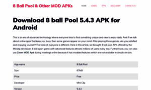 8ballpoolrewardsapk.com thumbnail