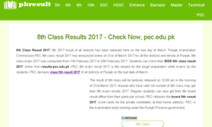 8thclass.pkresult.com thumbnail