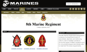 8thmarines.marines.mil thumbnail